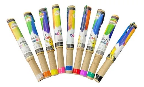 06 Bastão Fumaça Colorida 20 Mm Globo