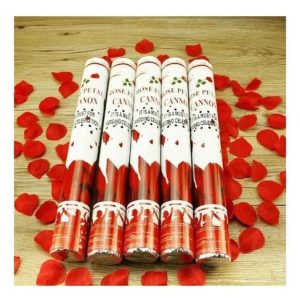 Lança Confete Chuva De Pétalas Vermelha 30cm