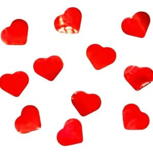 Confete Para Balloon Cake /balloon /buble Mini Coração 15gr