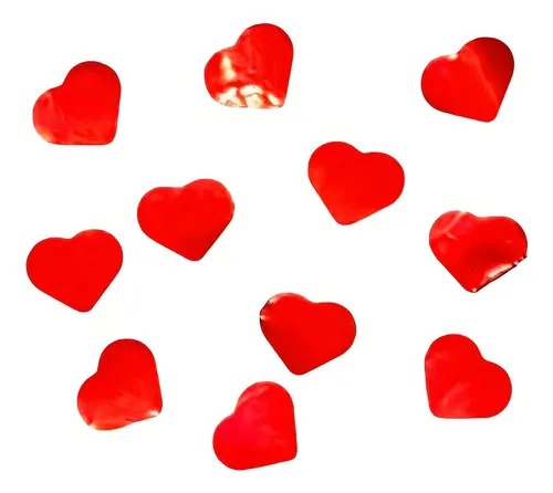 Confete Para Balloon Cake /balloon /buble Mini Coração 15gr