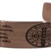 Bracelete Pulseira Cobre Puro Personalizado Religioso