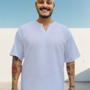 Kit 5 Camisetas Básicas Masculina Dry Fit Lisa Tradicional