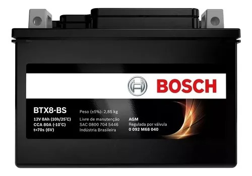 Bosch Yamaha Xt 600 E 12v 8ah Bosch Btx8-bs