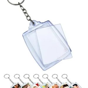 Chaveiro Acrílico - Para Foto 3x4 - 100 Unidades