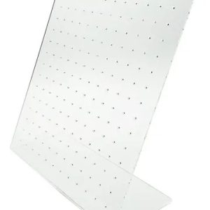 Expositor De Brincos Em Acrílico Cristal Com 180 Furos 1 Und