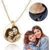 Colar Personalizado Foto Gravação E Nome Feminino Presente
