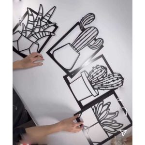 1 Quadro de madeira mdf chique elegante moderno elegante