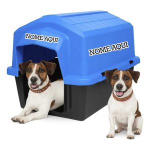 Casinha Pet Casa de cachorro e gato personalizada com nome
