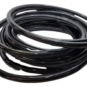 30m Mangueira Pneumática Flexível Ø12mm Tubo Pu Preto