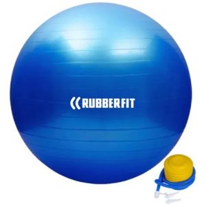 Bola Pilates Suiça Yoga Abdominal Gym Ball 55cm Bomba Grátis
