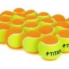 Bola De Beach Tennis Titan Laranja - Pack Com 24 Unidades Laranja