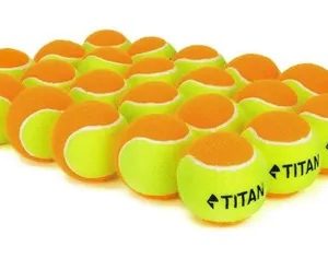 Bola De Beach Tennis Titan Laranja - Pack Com 24 Unidades Laranja
