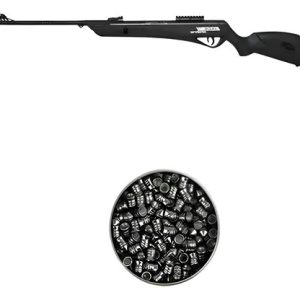 Carabina Rifle Pressão Cbc Jade Pro Nitro 5.5 + Chumbo Preto 5.5 Mm