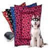 Tapete gorgurinho Caminha Pet GG tamanho grande para cães e gatos, 90 x 63 cm, cor rosa