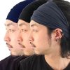 Kit 3 Headband Masculino Bandana Faixa Unissex Tamanho Único