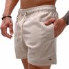 Short Masculino Mauricinho De Linho Cru Leve Slim Premium
