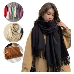 Cachecol Lenço Echarpe Pashmina Xale Feminino Várias Cores