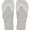 Chinelo Casual Masculino E Feminino Top Cor Branca Havaianas
