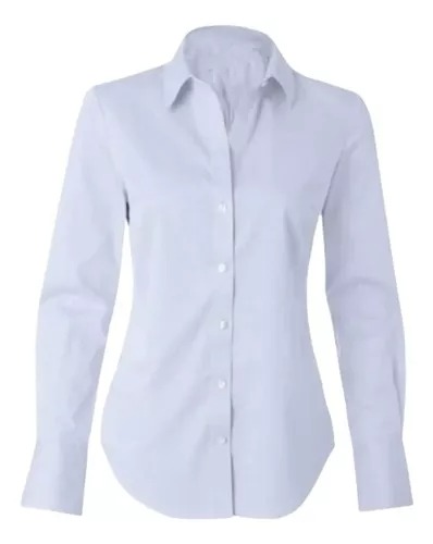 Camisa Camisete Social Feminina Manga Longa Direto Fábrica