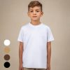 Camiseta Infantil Menina E Menino Básica 100% Algodão