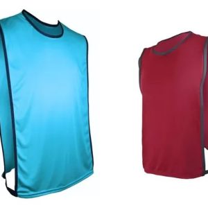 Kit 10 Pçs Colete Futebol Tecido Helanquinha Dry Eventos Cor Turquesaxgrená