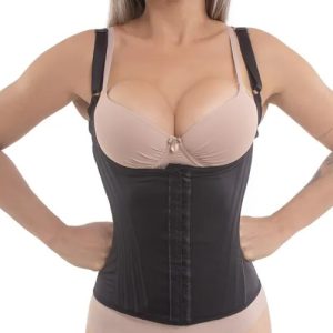Cinta Corselet Modeladora Com 16 Barbatanas Feminina