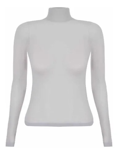 Segunda Pele Loba Lupo Gola Alta Fio 40 Ref 840