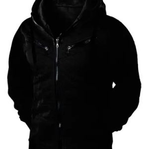 Moletom Blusa De Frio Jaqueta De Zíper Slim Casaco Com Capuz