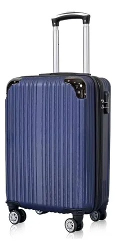 Mala De Viagem De Bordo 360º Pequena De Mão 10kg Em Cor Azul