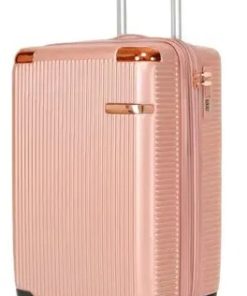 Ygm Malas Mala 2092 Rosa 55 Cm X 35cm X 25cm 10kg Polipropileno Rodinhas 360 Leva Na Cabine Do Avisão Resistente