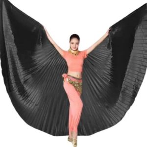 Véu Wings Asas De Isis Dança Do Ventre Com Varetas Aberto