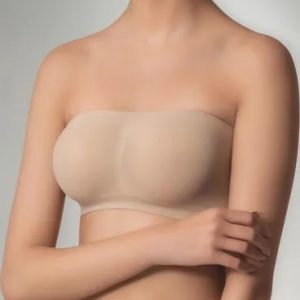 Sutiã Faixa Sem Costura Top Tomara Que Caia Selene