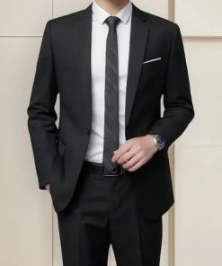 Terno Slim Microfibra Gabardine - Blazer + Calça - Italiano