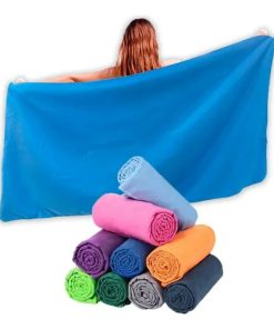 Toalha Banho Microfibra Grande Natação Praia Academia Clube