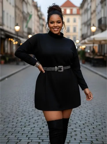 Vestido Plus Size Poncho Lanzinha Manga Longa Inverno Poncho