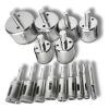 Serras Copo Diamantadas Vidro Ceramica 6-50mm 15 Peças Forte Wanlian