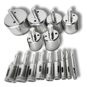 Serras Copo Diamantadas Vidro Ceramica 6-50mm 15 Peças Forte Wanlian