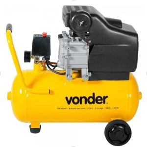 Motocompressor De Ar 21,6l Mcv 216 Vonder Cor Amarelo Fase elétrica Monofásica Frequência 60 Hz