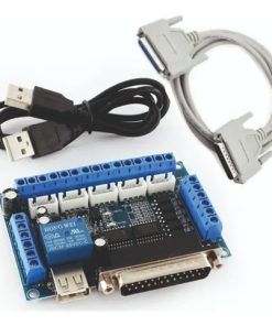 Zoiid Placa Interface Cnc 5 Eixos Bob + Cabo Db25.