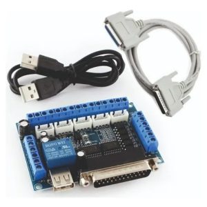 Zoiid Placa Interface Cnc 5 Eixos Bob + Cabo Db25.