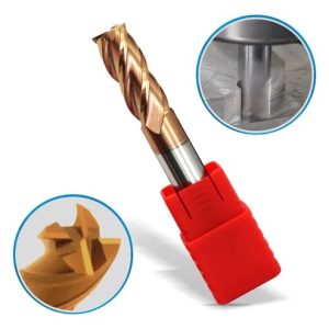 Fresa Topo Reto Metal Duro 12,0mm - 4 Cortes Com 55hrc