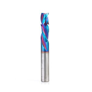 Fresa para Alumínio 1 Corte 6.0 x 22mm Metal Duro com Cobertura DLC