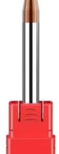 Fresa Topo Esférico 1,5mm 2 Cortes 55hrc Metal Duro Cob.tial