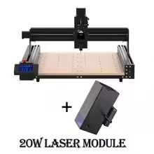 Twotrees ttc450 cnc gravador a laser madeira cnc roteador fresadora máquina de gravura a laser para acrílico pcb pvc met