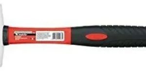 Martelo Borracha Branca 450g Cabo Fibra De Vidro Mtx 111969