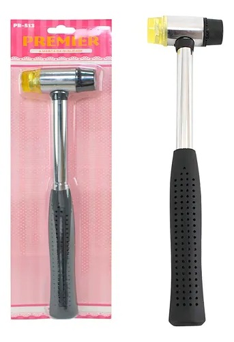 Martelo Martelinho Precisão Cabeça Dupla Artesanato Costura