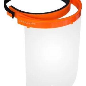 Máscara Protetor Facial Ppa Face Shield Profissional Cor Transparente Laranja Preto