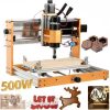 Máquina Cnc Pro Ultra Máquina Fresadora Cnc Totalmente Metálica De 500 W Anki 3018