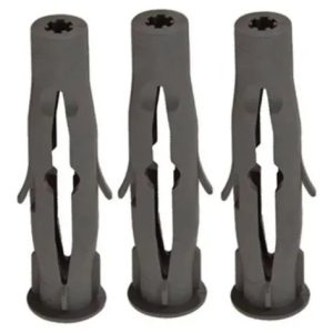 IV Plast Bucha 6mm P/tijolo Furado Parede Oca Tijolo Baiano 500 Peças