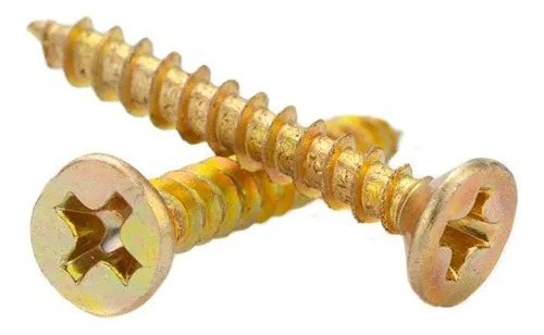 Parafuso Para Madeira Chipboard 4,0x40 Phillips 500pçs